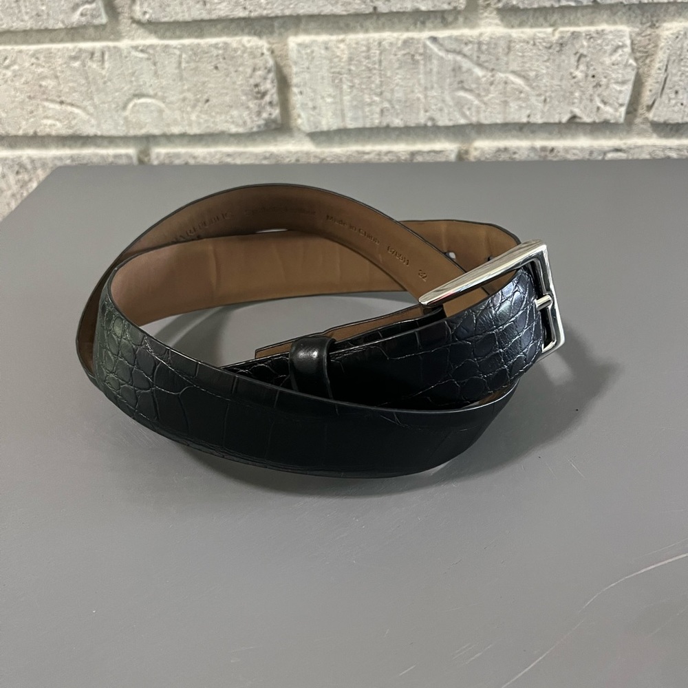 Banana Republic alligator belt. Size 32